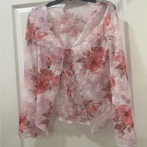 Romantic Floral Lace Top